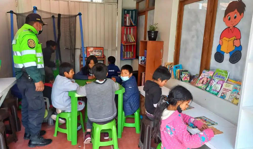 Ñawinchana Wasi o casa de la lectura. Foto: Luis Álvarez/URPI