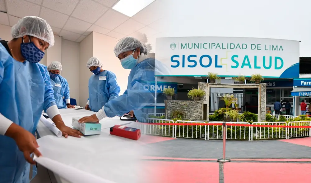 Profesionales de salud se desenvuelven en diferentes áreas. Foto: SISOL / Municipalidad de Lima / Composición LR