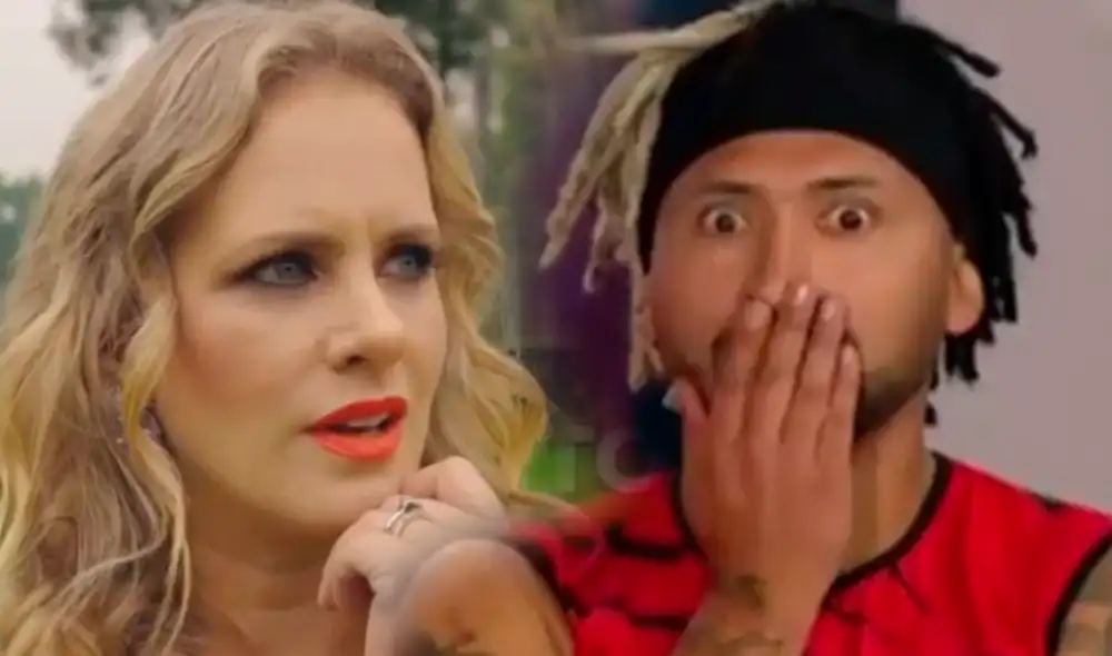 Zumba tomó con humor las palabras de la conductora Rossana Fernández Maldonado. Foto: composición/captura Willax Zumba tomó con humor las palabras de la conductora Rossana Fernández Maldonado. Foto: composición/captura Willax