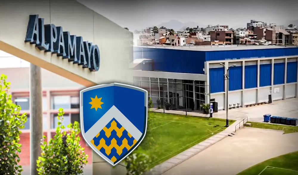 El colegio Alpamayo está ubicado en el distrito de Ate. Foto: composición LR/ captura de Facebook