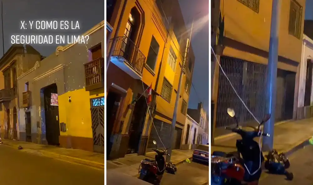 Un vecino detuvo su caminata cuando se percató de la inesperada escena, por lo que no dudó en grabarlo con su celular. Foto: composición LR/TikTok/@gia.01.08.2020 Un vecino detuvo su caminata cuando se percató de la inesperada escena, por lo que no dudó en grabarlo con su celular. Foto: composición LR/TikTok/@gia.01.08.2020