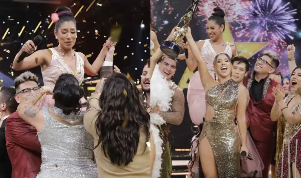 Karla Zapata, una de las ganadoras de "La gran estrella", programa de Gisela Valcárcel. Foto: composición LR/difusión/ GV Producciones