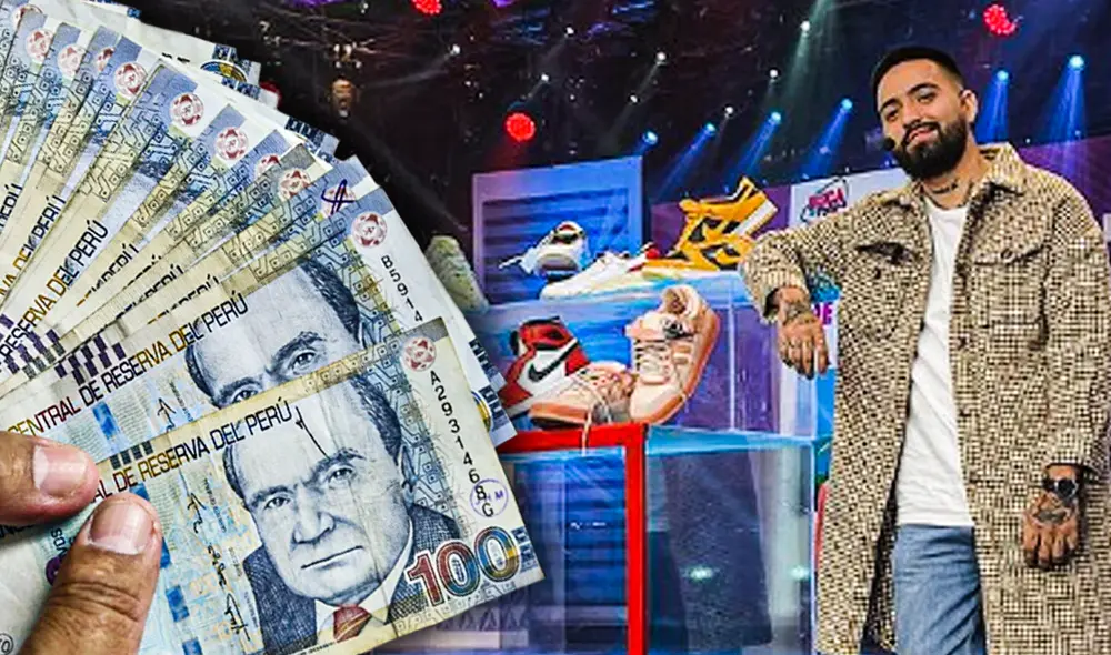 George Rubin ha alcanzado notoriedad por sus comentarios sobre el uso de zapatillas originales por parte de personajes de la farándula. Foto: composición de Jazmin Ceras / La República / Instagram / notoriousgeorge_