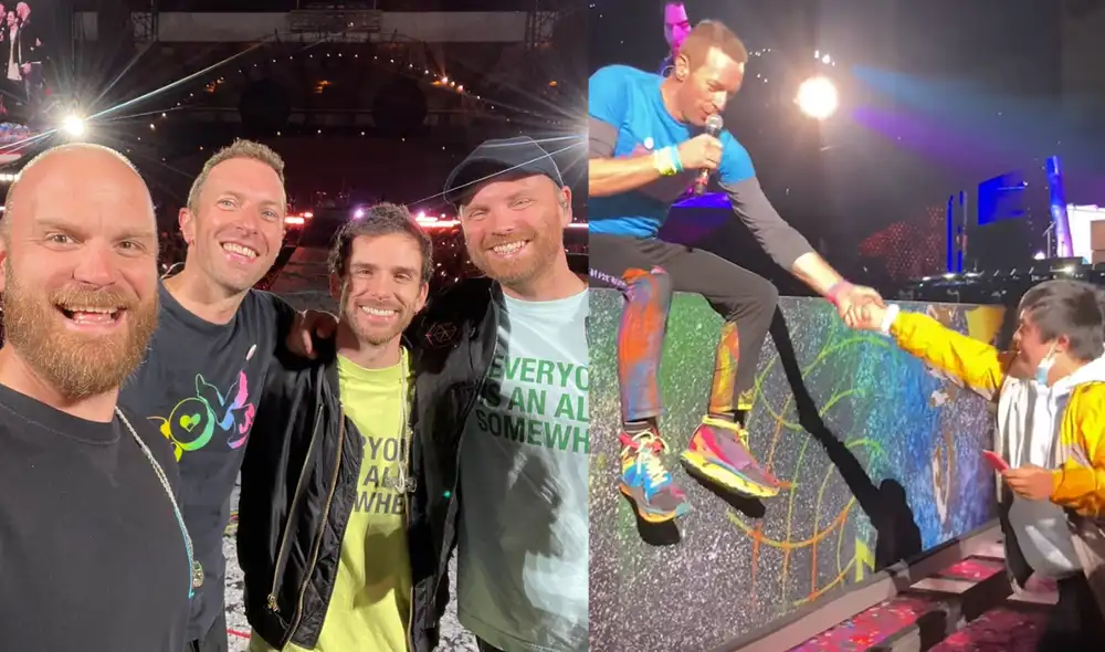 Coldplay en Chile: Chris Martin tiene gesto enternecedor con un fanático. Foto: composición LR/ @coldplay/Instagram / captura de Facebook Coldplay en Chile: Chris Martin tiene gesto enternecedor con un fanático. Foto: composición LR/ @coldplay/Instagram / captura de Facebook