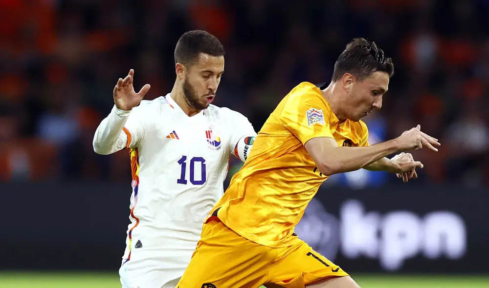 Países Bajos vs. Bélgica se miden en el Amsterdam Arena. Foto: EFE Países Bajos vs. Bélgica se miden en el Amsterdam Arena. Foto: EFE