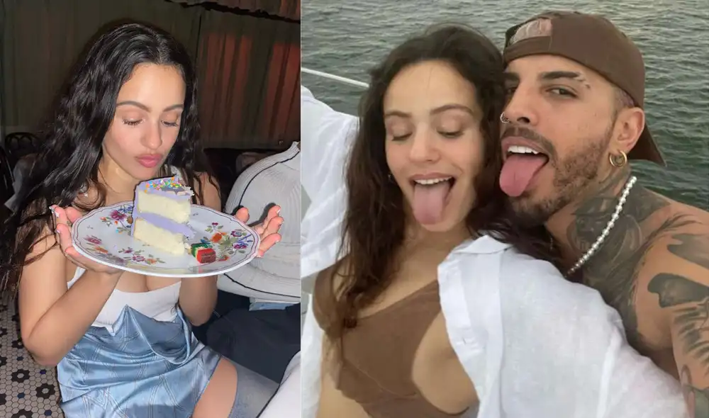 Rauw Alejandro y Rosalía celebran el cumpleaños de la española en Nueva York. Foto: composición LR/ @rosalía/Instagram Rauw Alejandro y Rosalía celebran el cumpleaños de la española en Nueva York. Foto: composición LR/ @rosalía/Instagram