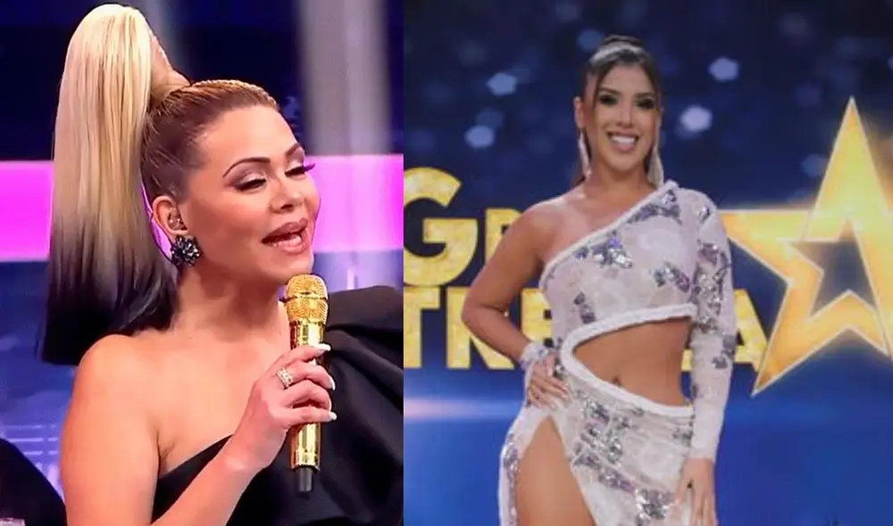 Gisela Valcárcel defiende el talento vocal de Yahaira Plasencia en la final de "La gran estrella". Foto: Composición La República/Captura América TV/Yahaira Plasencia/Instagram