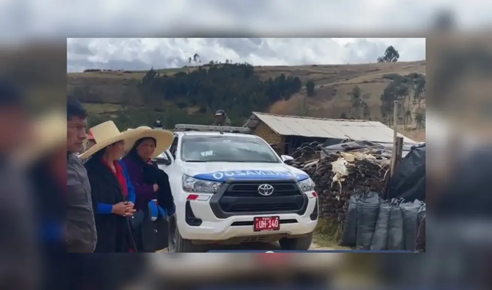 Hecho se produjo en el sector Huangasparate, del distrito de Curgos, en la provincia de Sánchez Carrión. Foto: captura video Hco Tv