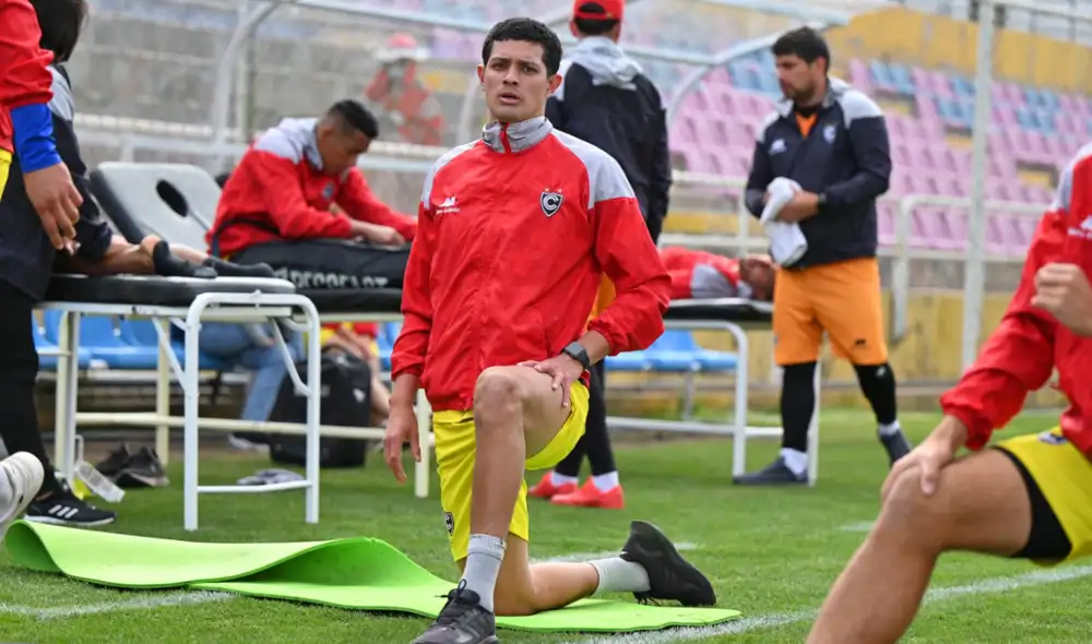 Koichi Aparicio. Foto: Club Cienciano Koichi Aparicio. Foto: Club Cienciano