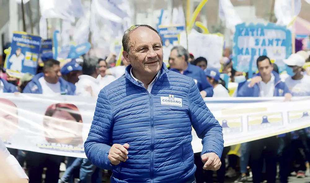 Seguridad. Cordano dice que hay déficit de dos mil policías y ofrece resolver el problema. Foto: difusión