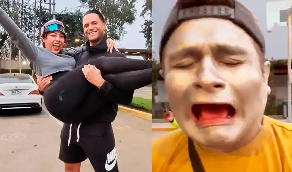 ‘Robotín’ protagoniza divertida escena con ‘Robotina’. Foto: captura Instagram / Robotina / captura TikTok