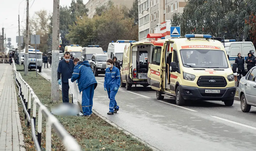 El hecho sucedió mientras estaban instruyendo a los reclutas en la oficina de aislamiento militar en Ust-Ilimsk. Foto: AFP/ referencial El hecho sucedió mientras estaban instruyendo a los reclutas en la oficina de aislamiento militar en Ust-Ilimsk. Foto: AFP/ referencial