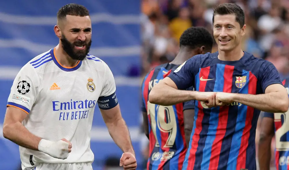 Real Madrid y Barcelona se han enfrentado ya tres veces en este 2022. Foto: composición AFP/EFE