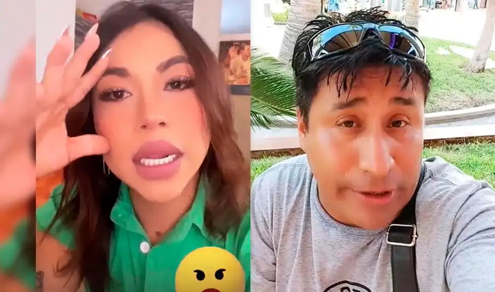 Dayanita le respondió a Danny Rosales. Foto: Instagram / Dayanita / Danny Rosales