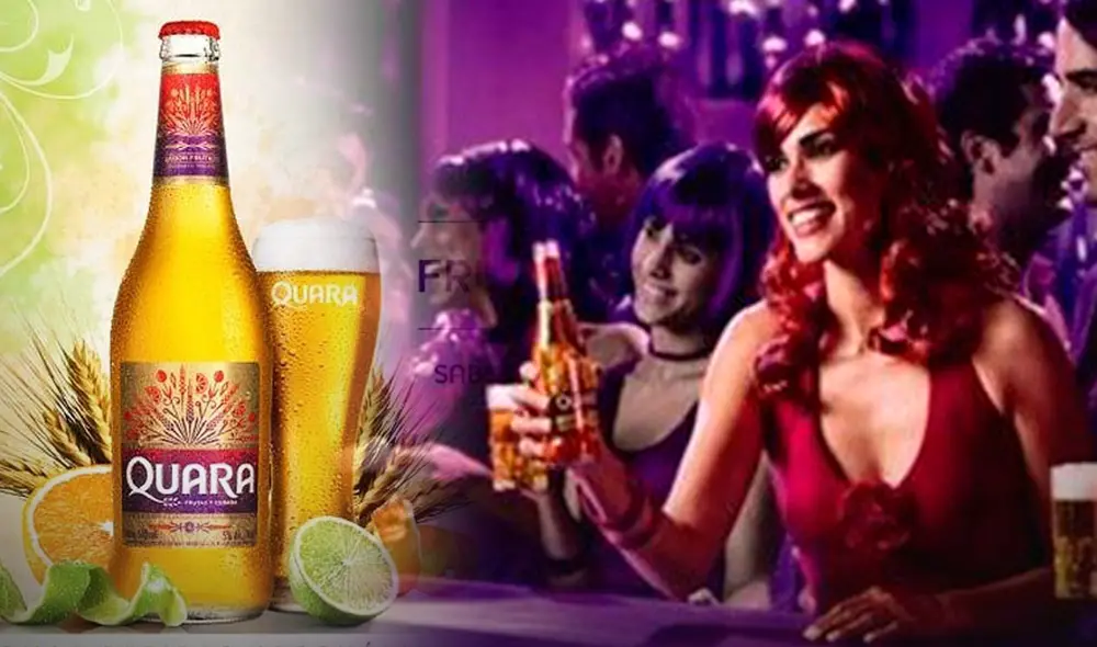 Quara fue una cerveza dirigida al público femenino, pero desapareció del mercado cervecero de manera prematura. Foto: composición de Fabrizio Oviedo/Blog Taipá