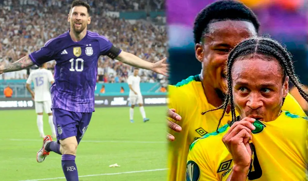 La selección argentina va en busca de un nuevo triunfo. Foto: composición LR/EFE/Jamaica La selección argentina va en busca de un nuevo triunfo. Foto: composición LR/EFE/Jamaica