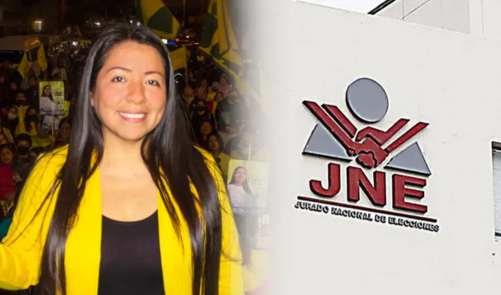 Candidata fue imputada por haber prometido la entrega de dádivas si votaban por ella. Foto Composición LR