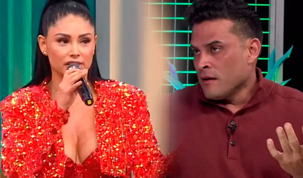 Pamela Franco resalta que el amor por su hija no tiene límites y el sentimiento es mayor que al de Christian Domínguez. Foto: captura/YouTube/América TV