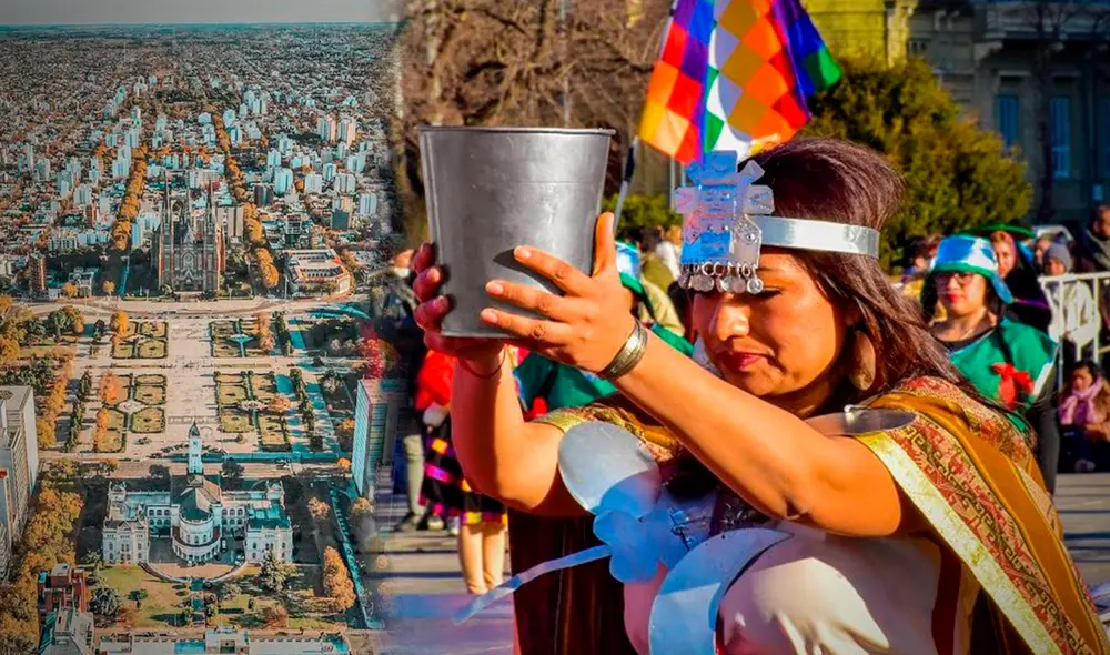 Concejala Cinthia Mansilla impulso el proyecto a modo de reinvidicar la historia de las colectividades en la ciudad argentina de La Plata. Foto: Composición/LR/Revista El Tranvía/Twitter @emiigatti