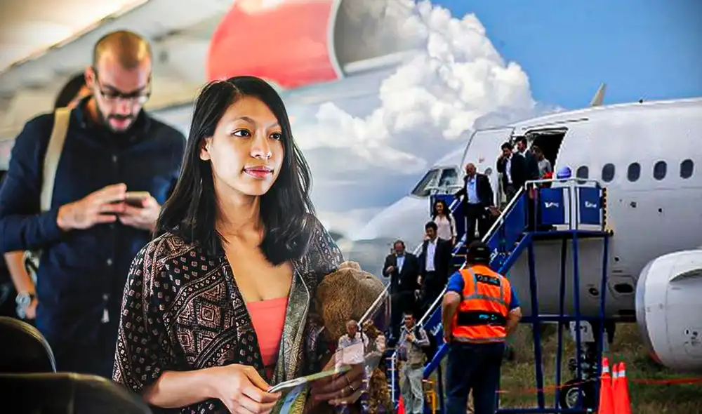 Los miembros de la tripulación no soportan algo que los viajeros suelen realizar al bajar del avión. Foto: composición LR/Rutaviajeros/Andina Los miembros de la tripulación no soportan algo que los viajeros suelen realizar al bajar del avión. Foto: composición LR/Rutaviajeros/Andina