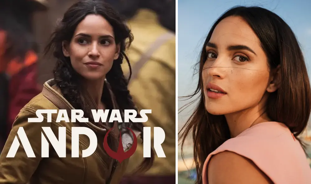 Adria, hija de Ricardo Arjona, brilla con luz propia y así lo demostró en el estreno de "Andor" de Star Wars. Foto: composición La República/Disney Plus