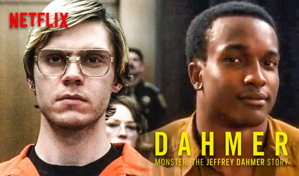 En el capítulo 6 de "Dahmer", Rodney Burnford interpreta a Tony Hughes, el joven asesinado por Jeffrey Dahmer. Foto: composición de Fabrizio Oviedo/LR