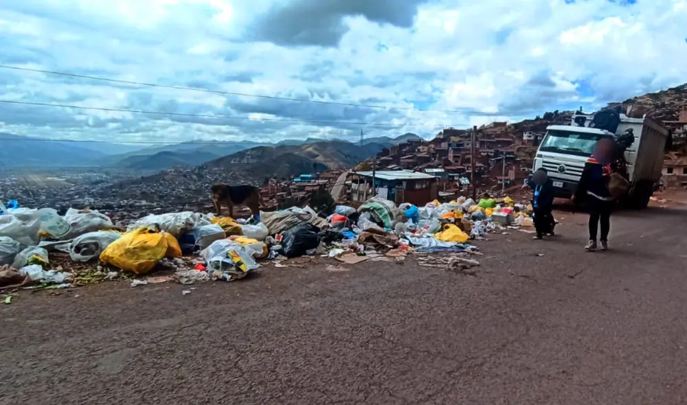 Camino al botadero de Jaquira. Foto: Alexander Flores/URPI