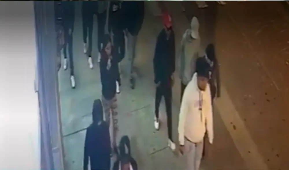 Ocurrió a las 2.56 de la madrugada en la prolongación Iquitos. Foto captura de Canal N Ocurrió a las 2.56 de la madrugada en la prolongación Iquitos. Foto captura de Canal N