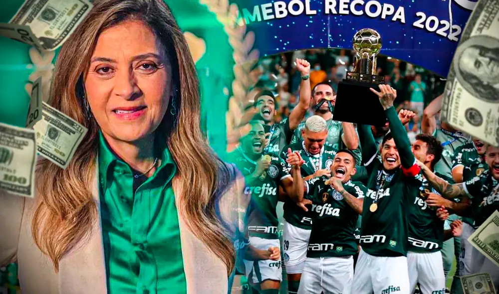 Leila Pereira es considerada por Forbes como la mujer más poderosa del fútbol en Latinoamérica. Foto: composición de Gerson Cardoso/Instagram/@leilapereira/EFE