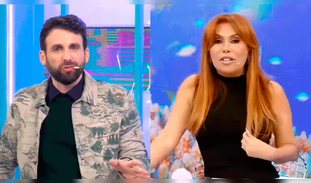 Rodrigo González responde a las críticas de Magaly Medina. Foto: composición LR/Willax TV/ATV Rodrigo González responde a las críticas de Magaly Medina. Foto: composición LR/Willax TV/ATV