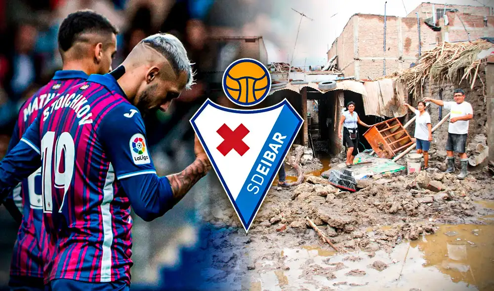El club español brindó apoyo en colaboración con una ONG. Foto: composición de Gerson Cardoso/GLR/SD Eibar