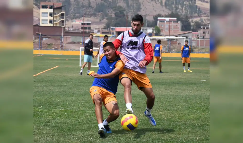 Entrenamiento del Papá de América. Foto: Club Cienciano Entrenamiento del Papá de América. Foto: Club Cienciano