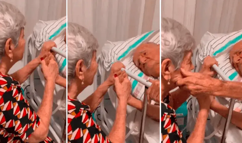 La tierna escena conmovió los corazones de miles en redes sociales. Foto: composición LR/captura de TikTok/@Goodnews_movement La tierna escena conmovió los corazones de miles en redes sociales. Foto: composición LR/captura de TikTok/@Goodnews_movement