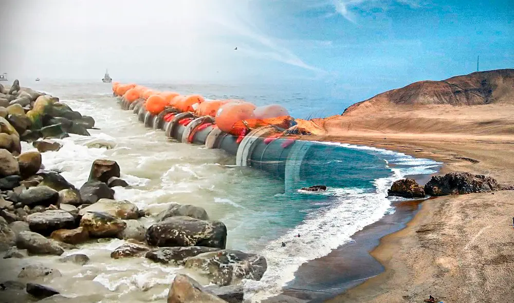 El proyecto La Chira tiene como misión tratar las aguas servidas y eliminar los residuos sólidos del desagüe de Lima. Foto: composición LR/ Grupo PPA/David Pino/Twitter El proyecto La Chira tiene como misión tratar las aguas servidas y eliminar los residuos sólidos del desagüe de Lima. Foto: composición LR/ Grupo PPA/David Pino/Twitter