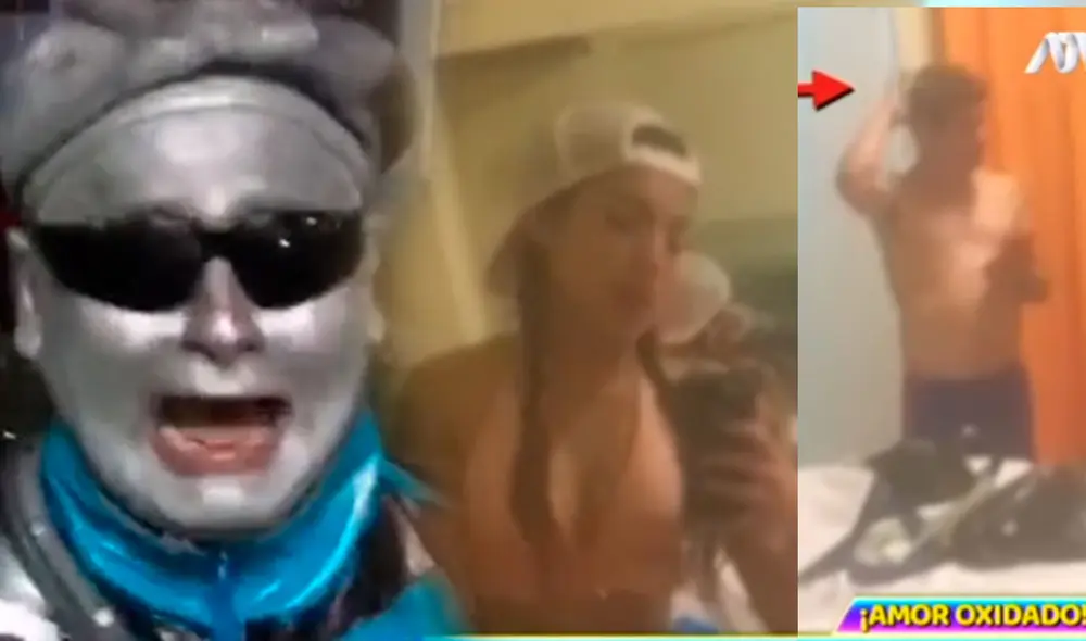 Jessenia Velásquez, conocida como la ‘Robotina peruana’, habló sobre su encuentro con Robotín. Foto: captura/ATV Jessenia Velásquez, conocida como la ‘Robotina peruana’, habló sobre su encuentro con Robotín. Foto: captura/ATV