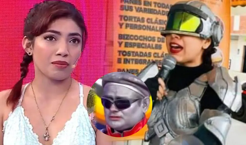Karelys Molina responde a 'Robotina peruana'. Foto: captura/ATV/Instagram Robotín