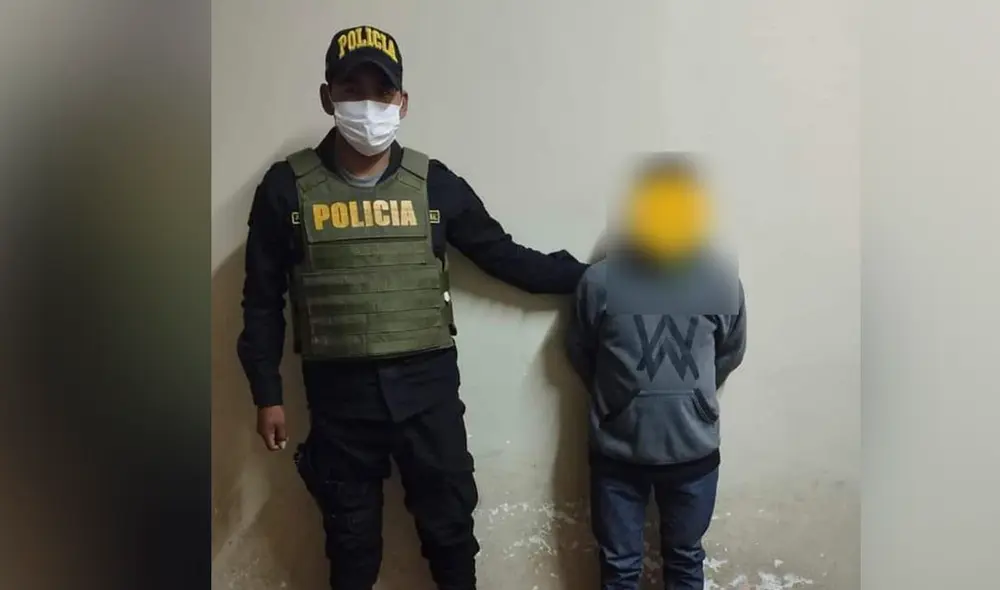 Agraviada es una adolescente. Foto: PNP Agraviada es una adolescente. Foto: PNP