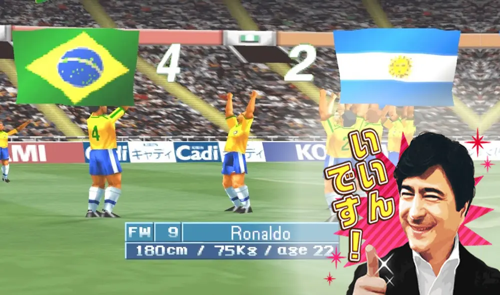 Jon Kabira es quien presta su voz para narrar los partidos desde el primer Winning Eleven. Foto: captura de YouTube /
MPtv77 Jon Kabira es quien presta su voz para narrar los partidos desde el primer Winning Eleven. Foto: captura de YouTube /
MPtv77