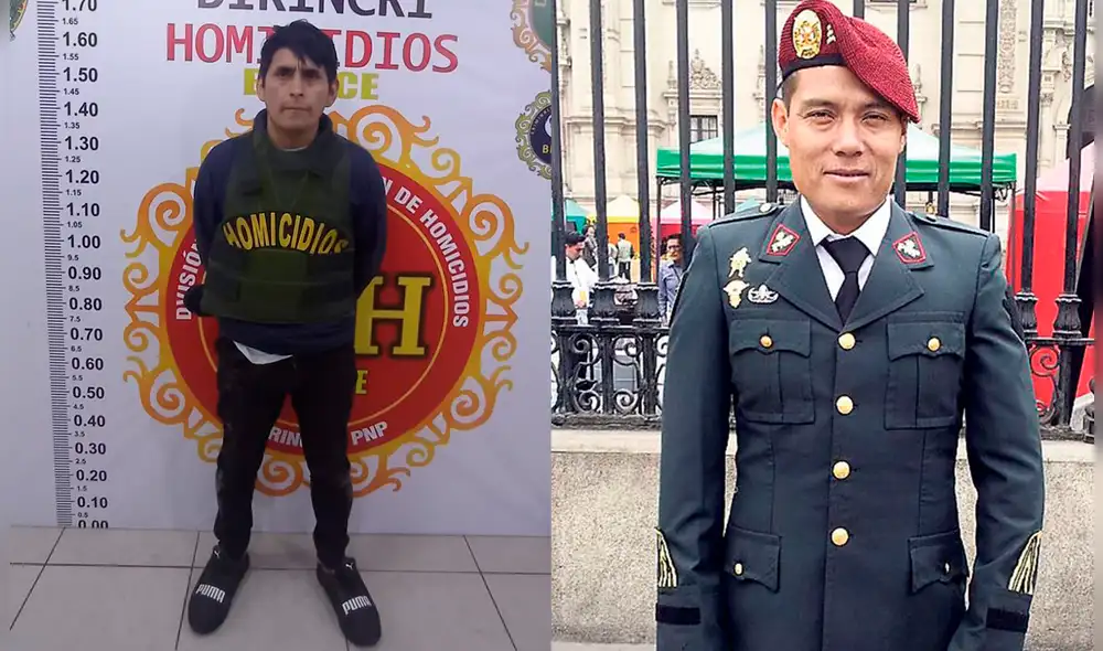 La PNP ha capturado a Carlos Alberto Sudario Pizarro (38), alias Saji o Sajino,, sospechoso de la muerte del suboficial Percy Pineda. Foto: PNP