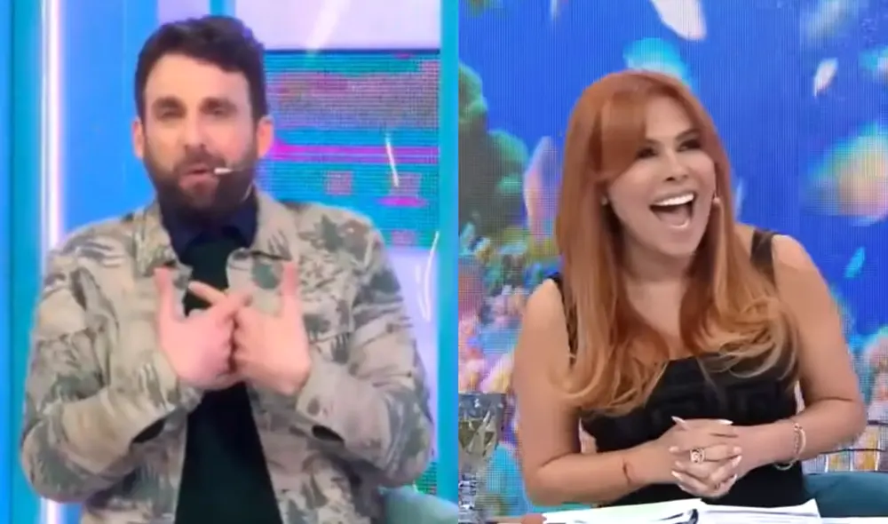 Rodrigo González reveló detalles del paso de Magaly a Latina. Foto: capturas de Willax/captura de ATV Rodrigo González reveló detalles del paso de Magaly a Latina. Foto: capturas de Willax/captura de ATV
