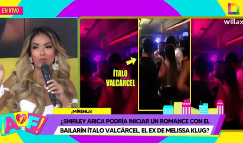 Shirley Arica no quiere ser relacionada con nadie y disfruta de su soltería. Foto: captura de Willax TV Shirley Arica no quiere ser relacionada con nadie y disfruta de su soltería. Foto: captura de Willax TV