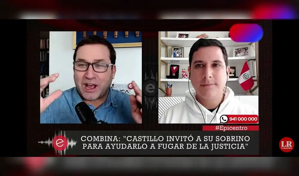 René Gastelumendi y César Combina en Grado 5. René Gastelumendi y César Combina en Grado 5.