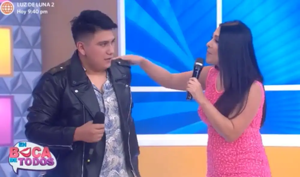 Tula Rodríguez incomodó a Bill Orosco a nivel nacional. Foto: captura de América TV