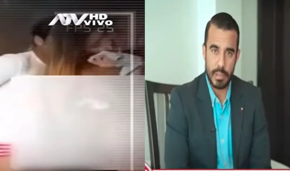 El postulante a la alcaldía de Chiclayo pidió disculpas a su familia. Foto: captura / ATV Noticias