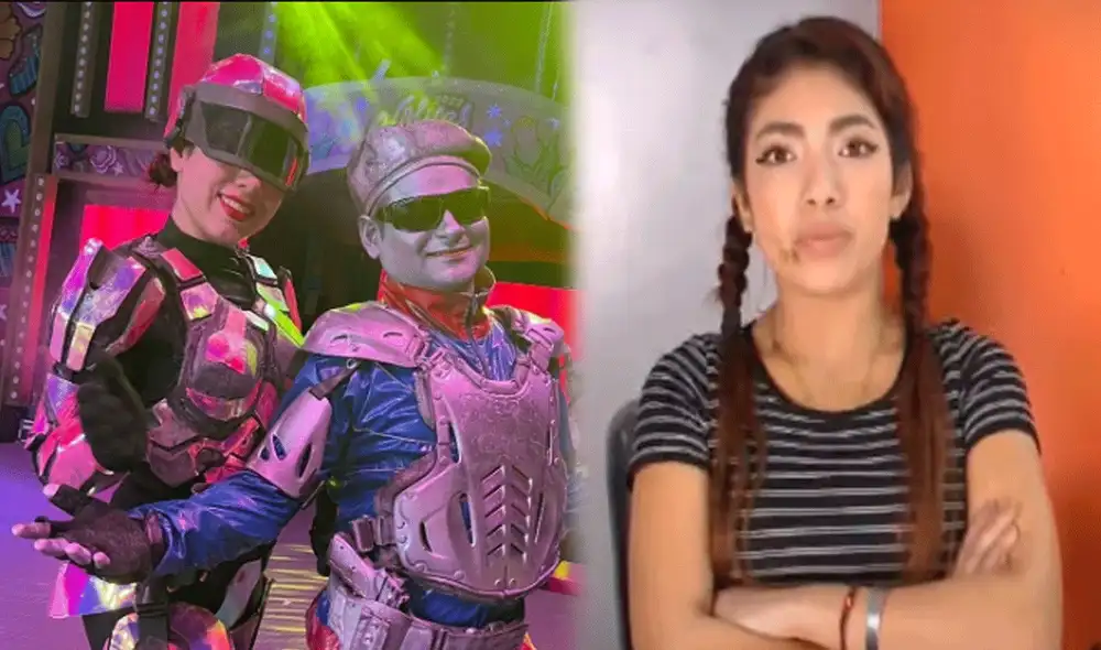 Las dos Robotinas se presentaron en Magaly TV, la firme para hablar sobre la presunta infidelidad de Robotín. Foto: composición LR/ @Robotín / Instagram/  captura de ATV