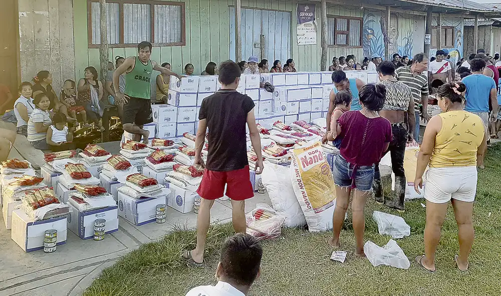 Apoyo. Empresa dice que ayuda solidaria llegará cada semana. Foto: difusión