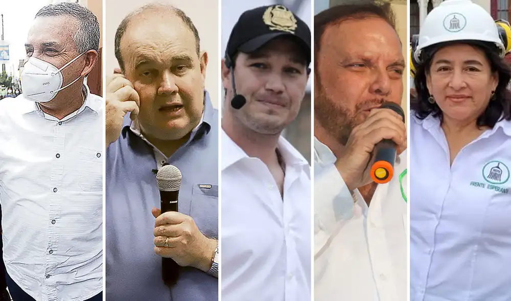 Candidatos a la alcaldía de Lima siguen recorriendo la capital peruana en busca de votos. Foto: composición La República Candidatos a la alcaldía de Lima siguen recorriendo la capital peruana en busca de votos. Foto: composición La República