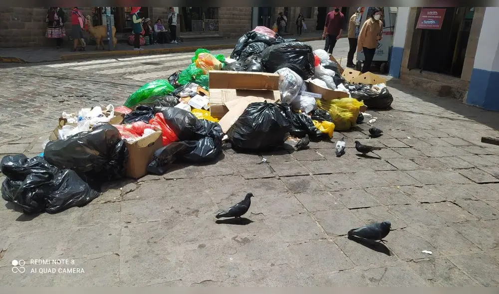 Problema. Municipio de Cusco ayer no tuvo donde llevar basura por cierre de botadero. Foto: La República