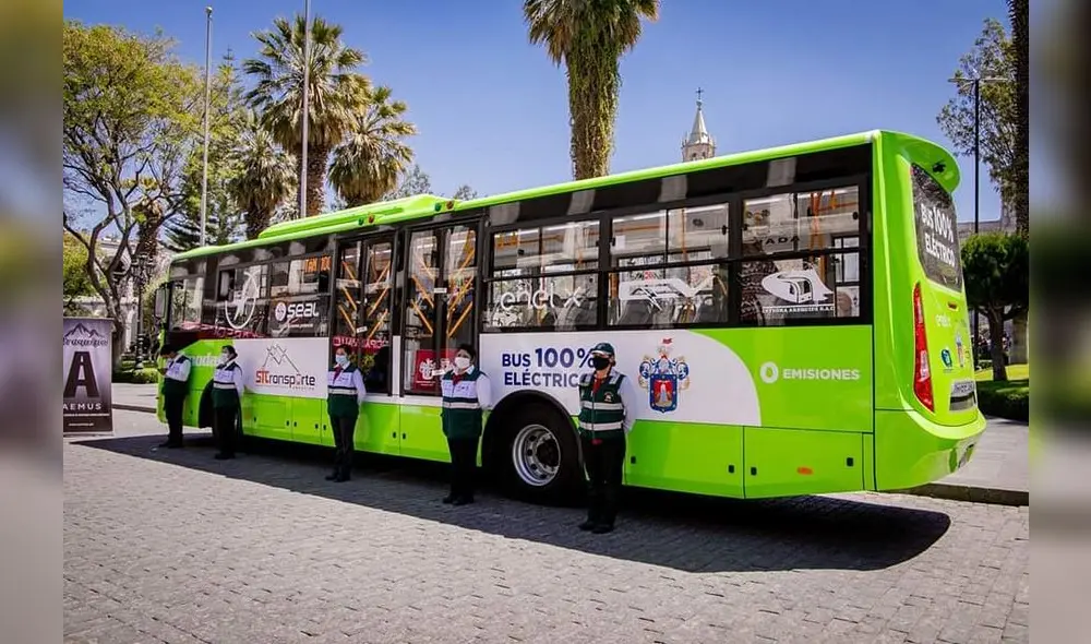 Buses tienen capacidad para 100 pasajeros. Foto: MPA
