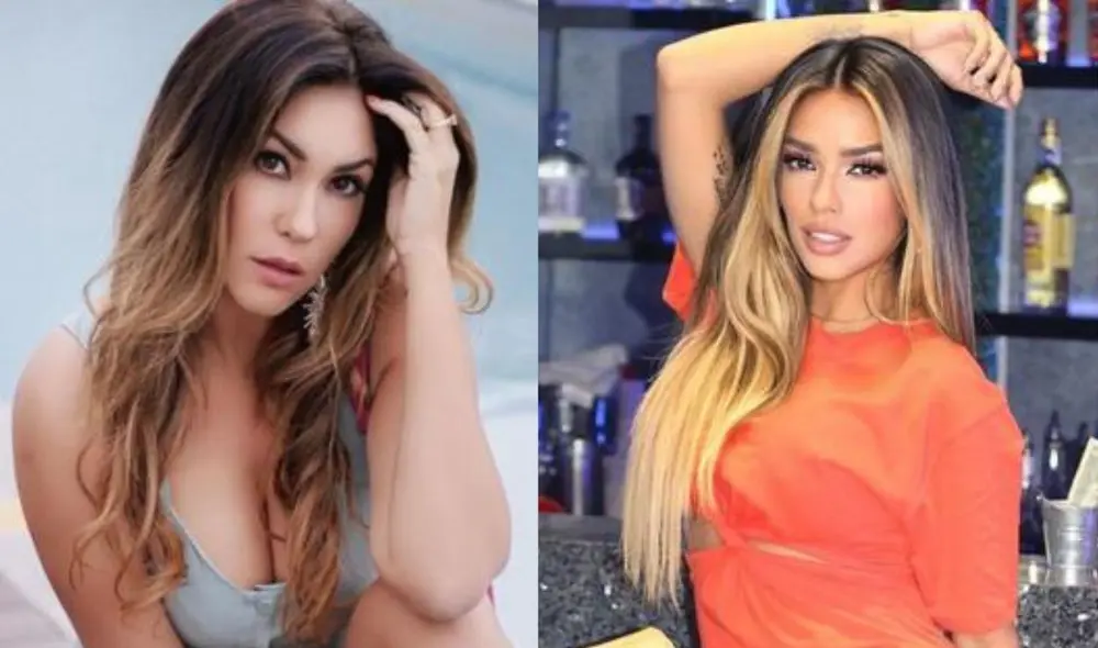 Tilsa Lozano piensa que Shirley Arica haría un buen papel en la nueva temporada de "El gran show". Foto: composición La República/Tilsa Lozano/Shirley Arica/Instagram